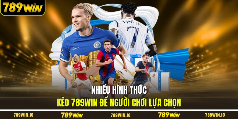 Nhiều hình thức kèo 789WIN để người chơi lựa chọn