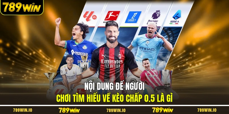 Nội dung để người chơi tìm hiểu về kèo chấp 0.5 là gì